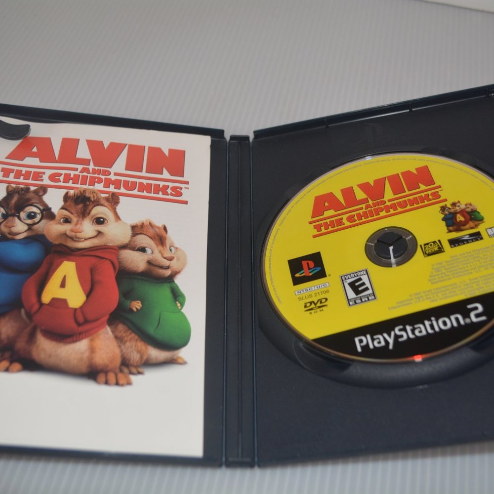 Alvin and the Chipmunks Sony PlayStation 2 PS2 Game 2007 Complete Tested Working